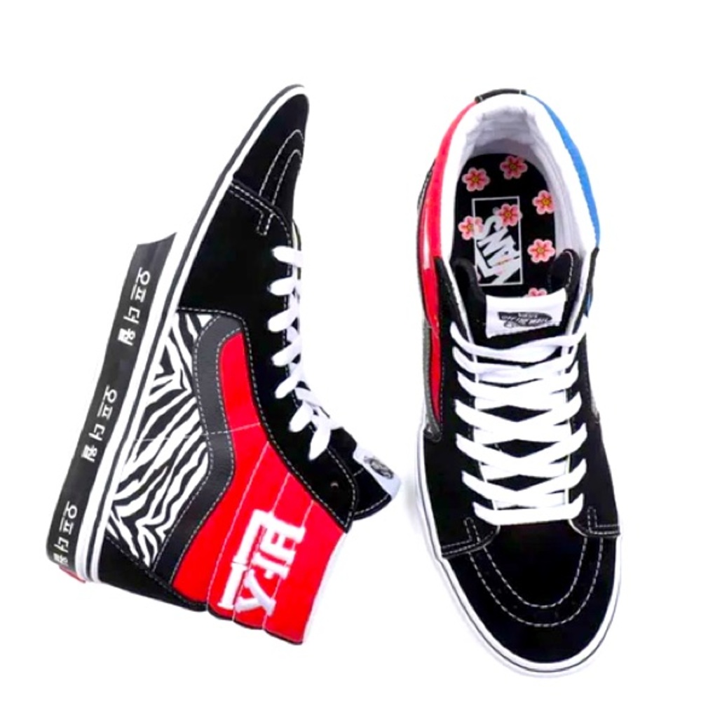 VANS SK8-HI Korean typography